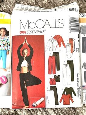 3 VTG Simplicity & McCall’s Sewing Patterns